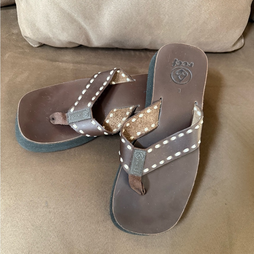 Reef Platform Sandal Size 8